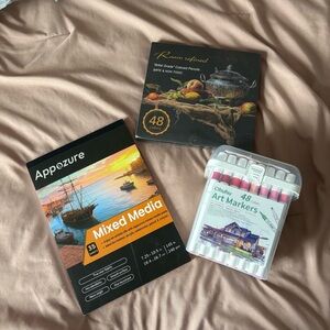 Ohuhu Art Markers and Appozure Mixed Media Set